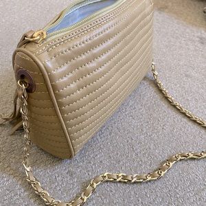 Italian leather shoulder bag